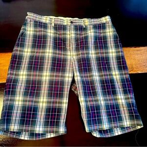 Polo by Ralph Lauren Classic 3 Plaid Patterns Flat Front Lightweight short 36